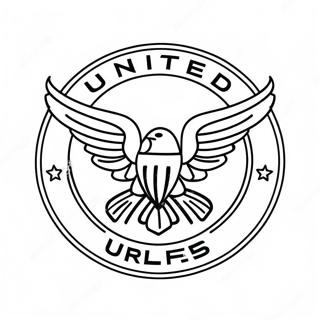 United Airlines Coloring Pages