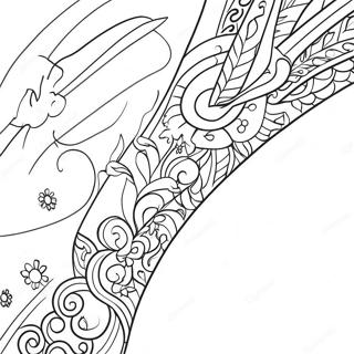 Vibrant Norwegian Flag Coloring Page 51334-40977