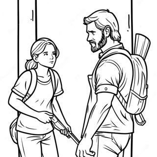 The Last Of Us Coloring Page 51363-40998