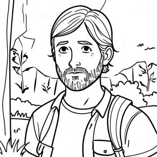 The Last Of Us Coloring Page 51363-40999