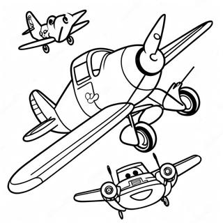 Disney Planes Coloring Page 51373-41015