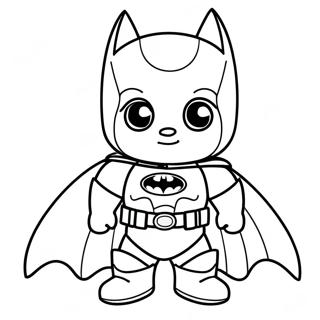 Baby Batman Coloring Page 51383-41011