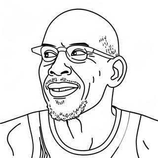 Kareem Abdul Jabbar Coloring Page 51393-41019