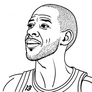 Kareem Abdul Jabbar Coloring Page 51393-41020