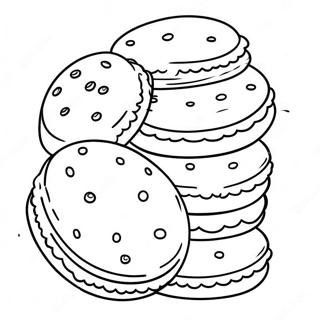 Biscuit Coloring Pages