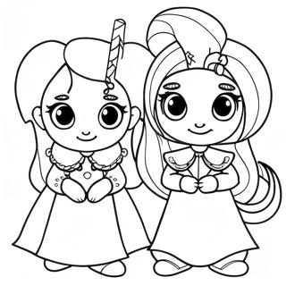 Magical Keepers Of The Kingdom Coloring Page 51424-41051