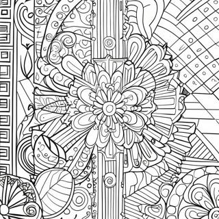 Art Deco Coloring Pages