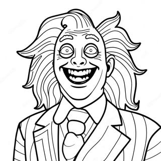 Beetlejuice Coloring Page 5146-4222