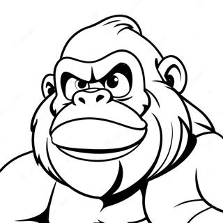 Cranky Kong Coloring Page 51493-41103