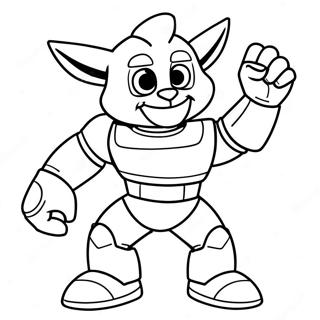 Ratchet In Action Coloring Page 51514-41119