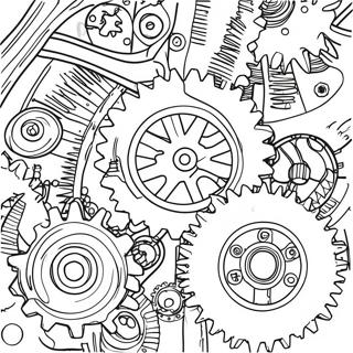 Gear Coloring Page 51543-41141