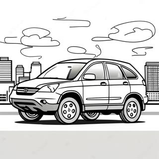 Honda Crv Coloring Page 51553-41151