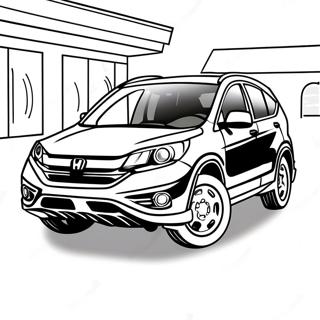 Honda Crv Coloring Page 51553-41152