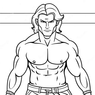 Muscular Hot Dudes Coloring Page 51564-41168