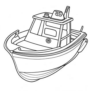 Bass Boat Coloring Page 51583-41176