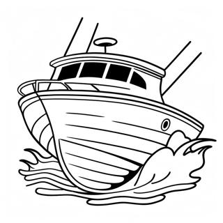 Speedy Bass Boat Coloring Page 51584-41178