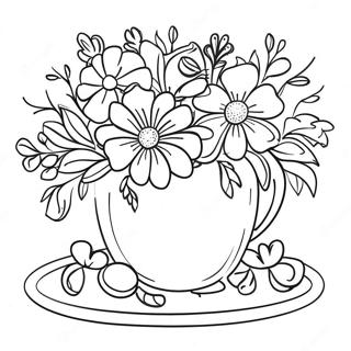 Still Life Coloring Pages