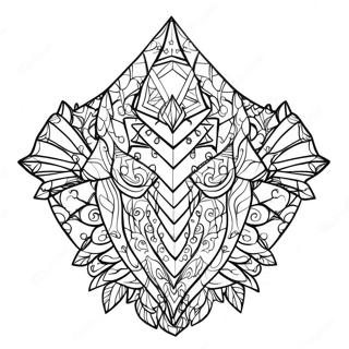 Diamond Armor Coloring Page 51644-41227