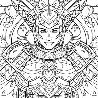 Diamond Armor Coloring Page 51644-41228