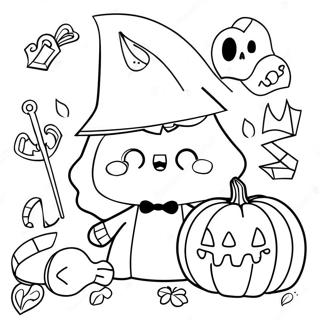 Halloween Math Coloring Pages