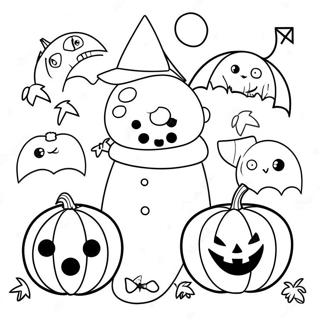 Halloween Math Coloring Page 51653-41235