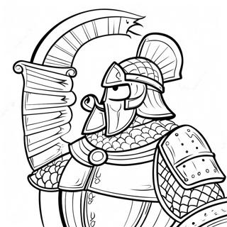 Armor Of God Coloring Page 5166-4240