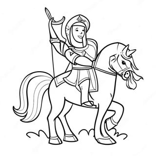 Shining Armor Of God Coloring Page 5167-4241