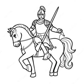 Shining Armor Of God Coloring Page 5167-4242