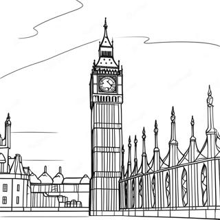 Big Ben Coloring Pages