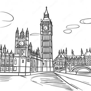 Big Ben Coloring Pages