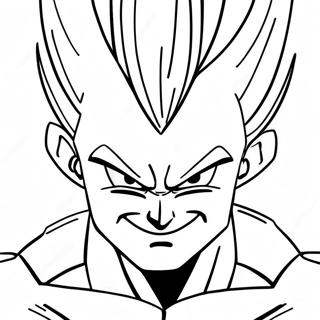 Majin Vegeta Coloring Page 51733-41299