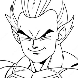 Majin Vegeta Coloring Page 51733-41300