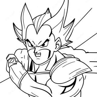 Majin Vegeta Coloring Pages