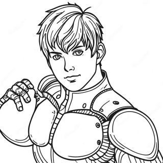 Genos Coloring Pages