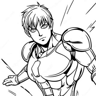 Genos In Action Coloring Page 51744-41306