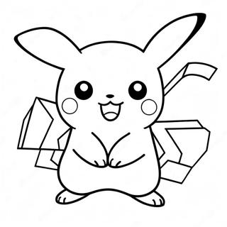 Cute Girl Pikachu Coloring Page 51763-41314