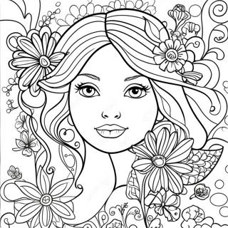 My Favorite Color Coloring Page 5177-4248