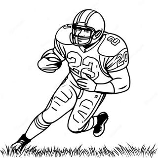 Barry Sanders Coloring Page 51783-41332