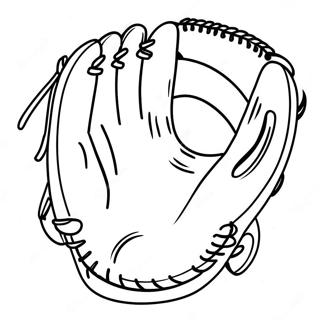 Baseball Glove Coloring Page 51843-41381