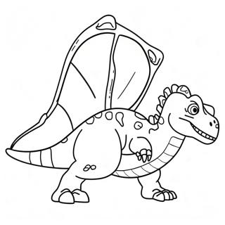 Hybrid Dinosaur Coloring Pages