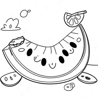 Melon Playground Fun Coloring Page 51903-41425