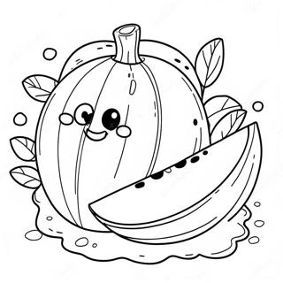 Melon Playground Fun Coloring Page 51903-41426