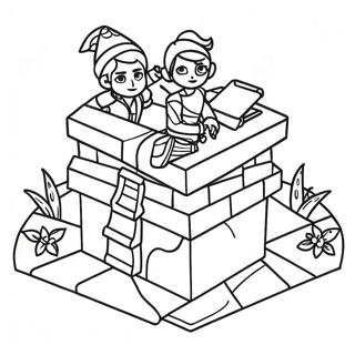 Bedwars Coloring Page 51923-41443