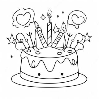 Feliz Cumpleanos Coloring Page 51943-41454