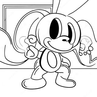 Bendy And The Dark Revival Coloring Pages