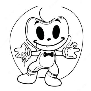 Bendy And The Dark Revival Coloring Page 51993-41498