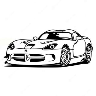 Dodge Viper Coloring Pages