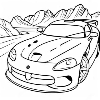 Dodge Viper Sports Car Coloring Page 52013-41524