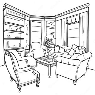 Furniture Coloring Pages