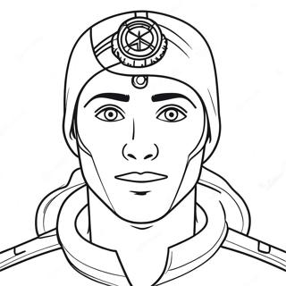 Adventurous Zane Coloring Page 52034-41529